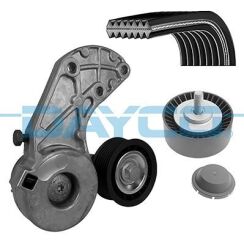 Поліклиновий ремінний комплект (ремінь+ролик+натягувач) Volkswagen Touareg 3.2/3.6 2002–, Audi Q7 3.6 2006–