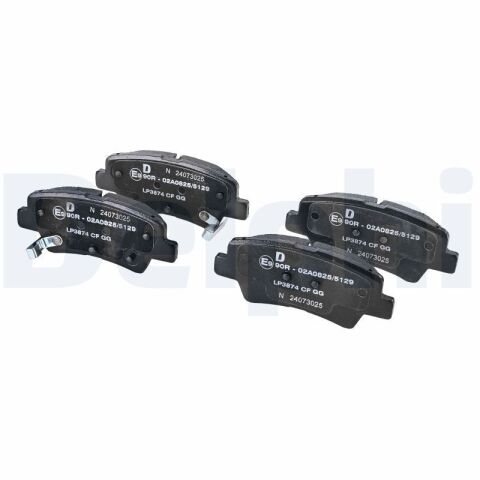 HYUNDAI Колодки гальм. задн. KONA 1.6 18-, KIA HYUNDAI Колодки гальм. задн. KONA 1.6 18-, KIA