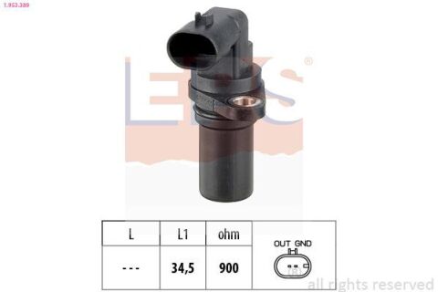 ALFA ROMEO Датчик імпульсів 147 1.6 16V T.SPARK 01-10, 156 3.2 GTA 02-05, SPIDER 2.0 JTS 03-05 ALFA ROMEO Датчик імпульсів 147 1.6 16V T.SPARK 01-10, 156 3.2 GTA 02-05, SPIDER 2.0 JTS 03-05