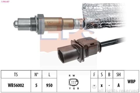 BMW Кислородный датчик 1 (E81) 130 i 06-11, 3 (E90) 330 i 04-11