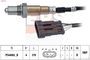 FIAT Кисневий датчик 500 (312_) 1.4 08-, DOBLO Платформа/шасі (263_) 1.4 10-, OPEL COMBO Tour (X12) 1.4 (C26, D26, E26, C06) 12-