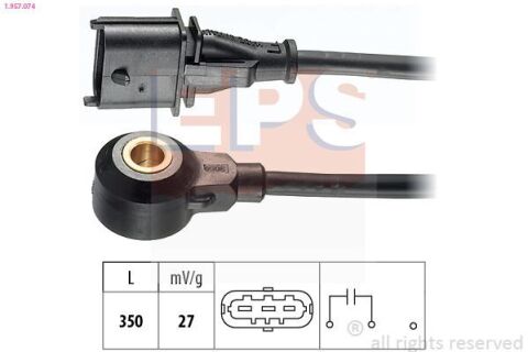 OPEL Датчик детонації ASTRA G 1.8 16V 00-, VECTRA C 2.2 DGi 03-08 OPEL Датчик детонації ASTRA G 1.8 16V 00-, VECTRA C 2.2 DGi 03-08
