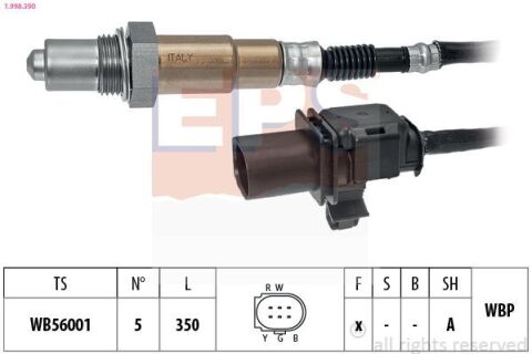 TOYOTA Лямбда зонд AURIS 1.4 07-12, OPEL ZAFIRA 1.6 09- TOYOTA Лямбда зонд AURIS 1.4 07-12, OPEL ZAFIRA 1.6 09-