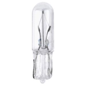 автолампа розжарювання W1.2W, 1,2W, 12V, W2x4,6D 