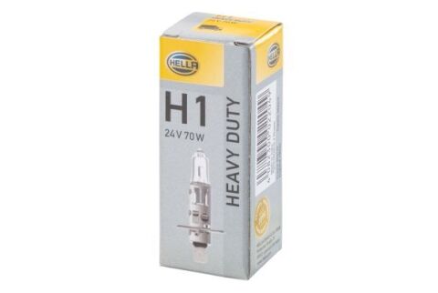 Лампа розжарювання H1 24V 70W P14.5s HEAVY DUTY Лампа розжарювання H1 24V 70W P14.5s HEAVY DUTY