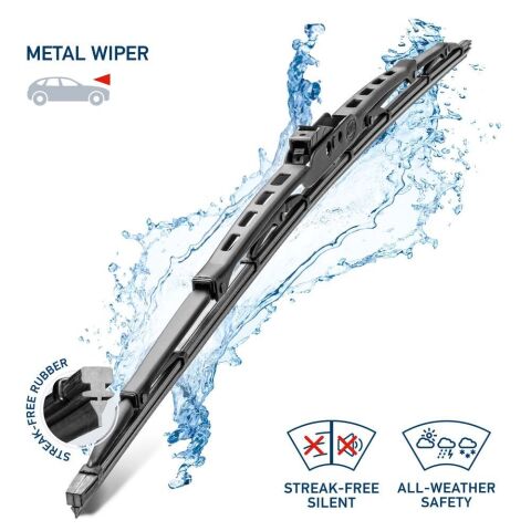 Щітка склоочисника безкаркасна Metal (1х700мм) Щітка склоочисника безкаркасна Metal (1х700мм)
