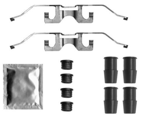 FORD Комплект установчий передн. гальм. колодок FOCUS III 2.3 RS AWD 15-, KUGA II (DM2) 2.0 TDCi 13-14, TRANSIT CONNECT 1.6 TDCi 13- FORD Комплект установчий передн. гальм. колодок FOCUS III 2.3 RS AWD 15-, KUGA II (DM2) 2.0 TDCi 13-14, TRANSIT CONNECT 1.6 TDCi 13-