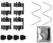 HYUNDAI Комплект установчий задн. гальм. колодок TUCSON 15-, KIA