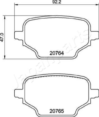 CITROEN гальмівні колодки задн. BERLINGO 18-, OPEL COMBO 18-, TOYOTA CITROEN гальмівні колодки задн. BERLINGO 18-, OPEL COMBO 18-, TOYOTA