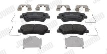 KIA колодки гальм. передн. Rio 17-, HYUNDAI ACCENT V (HC) 1.4 18-