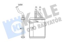 Радіатор опалення Alfa Romeo 156 1.6-3.2 97–, GTV, Spider