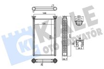Радіатор опалення BMW F20, F21, F22, F87, F30, F80, F31