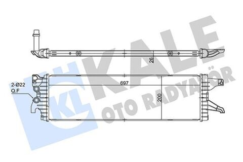 VW Інтеркулер T6 2.0 15- VW Інтеркулер T6 2.0 15-