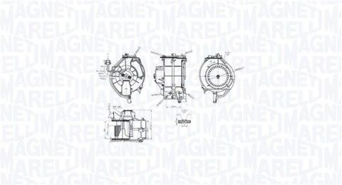 AUDI Вентилятор салону A6 Allroad C6, A6 C6 Avant, SKODA OCTAVIA III AUDI Вентилятор салону A6 Allroad C6, A6 C6 Avant, SKODA OCTAVIA III