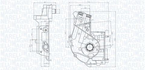 FIAT Оливний насос BRAVA 98-, PANDA 03-, PUNTO 01-, TOYOTA