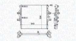 IVECO Радиатор охлаждения двиг. Daily V,VI 3.0d 11-