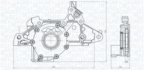 KIA Масляный насос CARENS II 1.6 02- 1.6 02- KIA Масляный насос CARENS II 1.6 02- 1.6 02-