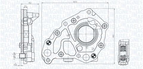 MAZDA Оливний насос 2 1.3, 1.5 07-, 3 1.3, 1.6 03- MAZDA Оливний насос 2 1.3, 1.5 07-, 3 1.3, 1.6 03-