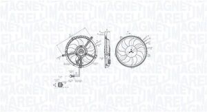 Вентилятор радіатора (з дифузором) Mini R56, Mini Roadster R59