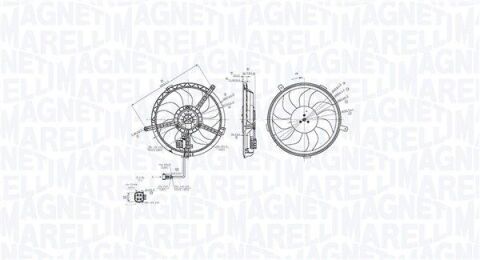 Вентилятор радіатора (з дифузором) Mini R56, Mini Roadster R59