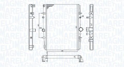 PEUGEOT Радиатор охлаждения 406/607 2.2 PEUGEOT Радиатор охлаждения 406/607 2.2