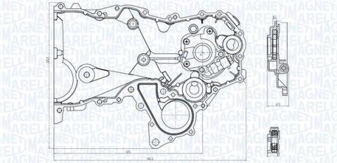 TOYOTA Масляный насос YARIS 1.5 12-, PRIUS 1.5 03- TOYOTA Масляный насос YARIS 1.5 12-, PRIUS 1.5 03-