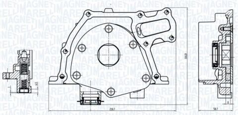 Помпа оливи BMW E3/E46/E60 2.0-3.0 Помпа оливи BMW E3/E46/E60 2.0-3.0