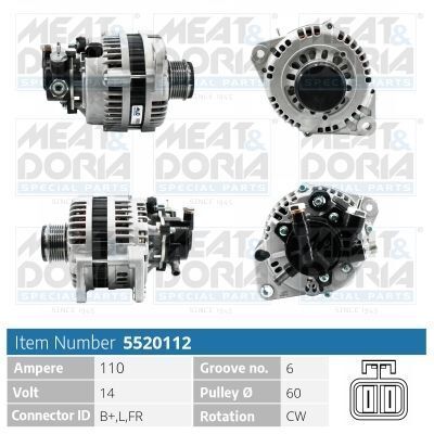 OPEL Генератор ASTRA H (A04) 1.7 CDTI (L48) 04-10 OPEL Генератор ASTRA H (A04) 1.7 CDTI (L48) 04-10