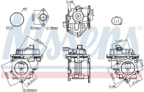 VW Клапан повернення ВГ (EGR) AMAROK 2.0 10-, CRAFTER 2.0 11-, AUDI VW Клапан повернення ВГ (EGR) AMAROK 2.0 10-, CRAFTER 2.0 11-, AUDI