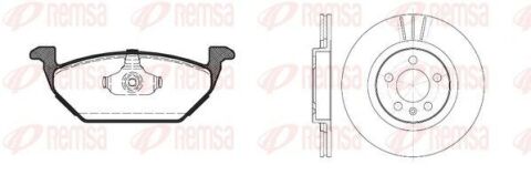 AUDI К-кт гальм. колодки 0633.00 + диски 6546.10 A3 (8L1) 1.8 96-03,SEAT TOLEDO II (1M2) 1.4 16V 00-02, SKODA FABIA I (6Y2) 1.9 SDI 99-08 AUDI К-кт гальм. колодки 0633.00 + диски 6546.10 A3 (8L1) 1.8 96-03,SEAT TOLEDO II (1M2) 1.4 16V 00-02, SKODA FABIA I (6Y2) 1.9 SDI 99-08