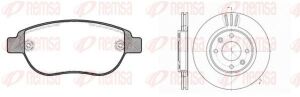 CITROEN К-кт гальм. колодки 0841.00 + диски 6603.10 BERLINGO 07/96- C2 09/03- C3 11/09- C3 PICASSO 02/09- C3 PLURIEL 05/03- C4 11/04- C5 08/04-