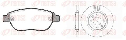 CITROEN К-кт гальм. колодки 0841.00 + диски 6603.10 BERLINGO 07/96- C2 09/03- C3 11/09- C3 PICASSO 02/09- C3 PLURIEL 05/03- C4 11/04- C5 08/04- CITROEN К-кт гальм. колодки 0841.00 + диски 6603.10 BERLINGO 07/96- C2 09/03- C3 11/09- C3 PICASSO 02/09- C3 PLURIEL 05/03- C4 11/04- C5 08/04-