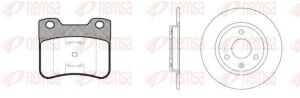 CITROEN К-кт гальмівні колодки 0247.10 + диски 6070.00 передн. Saxo 96-04