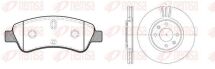 Комплект гальмівних колодок та дисків передніх Citroen Berlingo, C2, C3, C4, DS3, Peugeot 1997– Комплект гальмівних колодок та дисків передніх Citroen Berlingo, C2, C3, C4, DS3, Peugeot 1997–