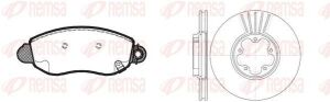 FORD Комплект гальм. колодки 0772.02 + диски 6609.10 TRANSIT 2.0TD 00-