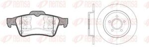 FORD Комплект гальм. колодки 0842.00 + диски 6712.00 C-max