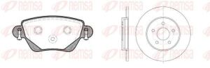 FORD Комплект гальмівні колодки 0777.00 + диски 6661.00 задн.Mondeo III 00-,Kangoo 01-,Jaguar X-Type