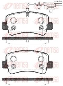 NISSAN тормозные колодки задн. NV400 (X62, X62B) dCi 100 11-16
