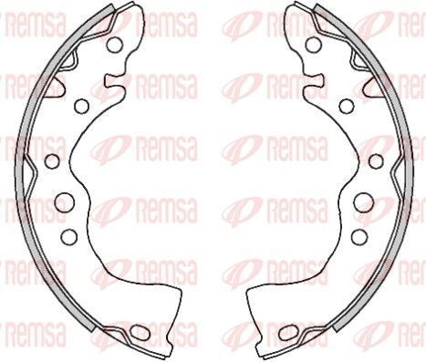 NISSAN Колодки гальмівні Almera 1,6 06- NISSAN Колодки гальмівні Almera 1,6 06-