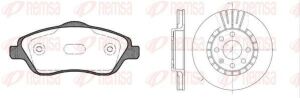 OPEL Комплект гальм. колодки 0774.12 + диски 6178.10 Corsa C 1,0-1,8 00-
