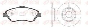 OPEL Комплект гальм. колодок 0774.12 + диски 6665.10 Combo 01-, Corsa C 1,0-1,8 00-