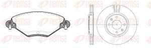 PEUGEOT Комплект галь. колодки 0828.04 + диски 6604.10 207 02/06- 207 SW 06/07- 3008 06/09- 307 08/00- 307 SW 03/02- 308 09/07- 308 SW 09/07-