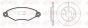 PEUGEOT Комплект гальм. колодки 0643.10 + диски 6131.10 206 (2A/C) 1.6 i 98-00, фото 1 - інтерент-магазин Auto-Mechanic