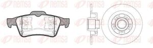 RENAULT Комплект гальм. колодки 0842.00 + диски 6613.00 Laguna 01-