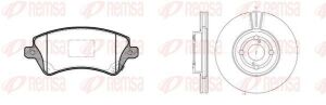 TOYOTA Комплект гальмівні колодки 0822.12 + диски 6703.10 Corolla 02-