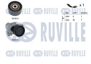 RENAULT К-кт ГРМ (ремінь+2 ролика) TRAFIC III 1.6 14-, OPEL VIVARO B 1.6 14-