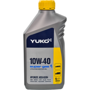 Моторна олива YUKO SUPER GAS 10W-40, 1 літр