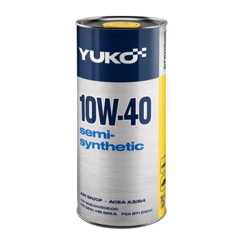 Моторна олива YUKO SEMISYNTHETIC 10W-40, 1 літр Моторна олива YUKO SEMISYNTHETIC 10W-40, 1 літр