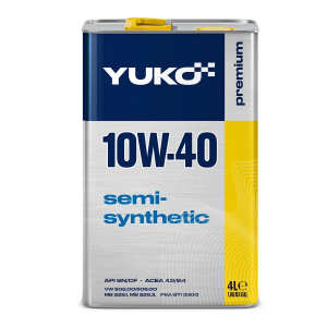 Моторна олива YUKO SEMISYNTHETIC 10W-40, 4 літри