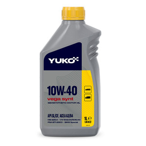 Моторна олива YUKO VEGA SYNT 10W-40, 1 літр